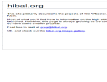 Tablet Screenshot of hibal.org